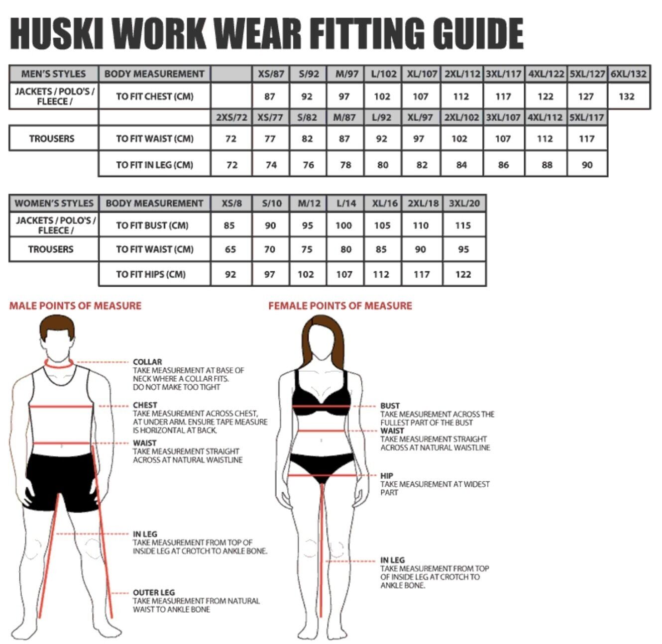 HUSKI Mens Cargo Shorts Work Casual Workwear - Bone - 2XL (102cm Waist) 3
