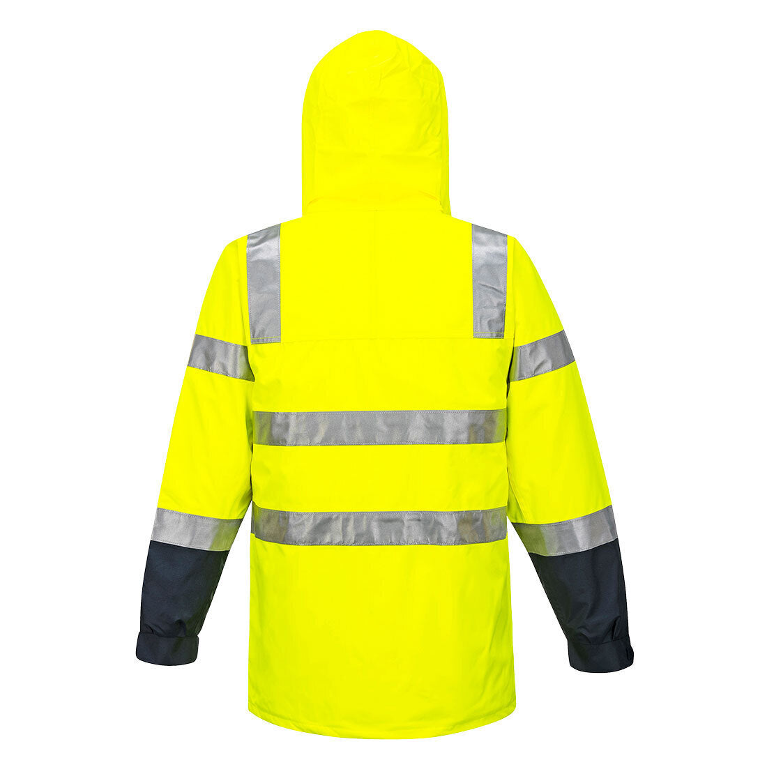 HUSKI Transit Hi Vis Waterproof Jacket Industrial Workwear Reflective UPF 50+ - Yellow - 5XL (127cm) 5