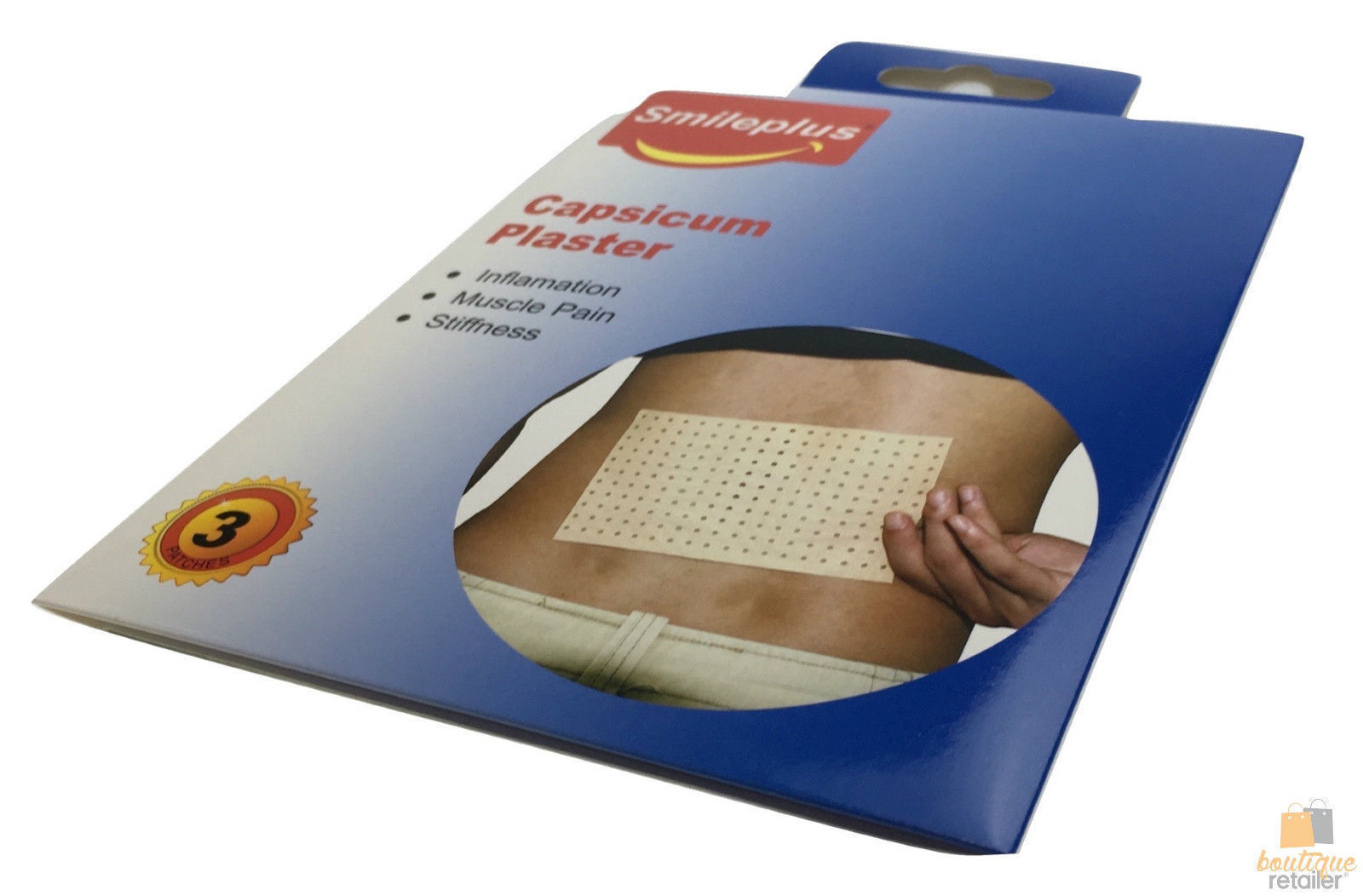 3x CAPSICUM PLASTER PATCHES 4