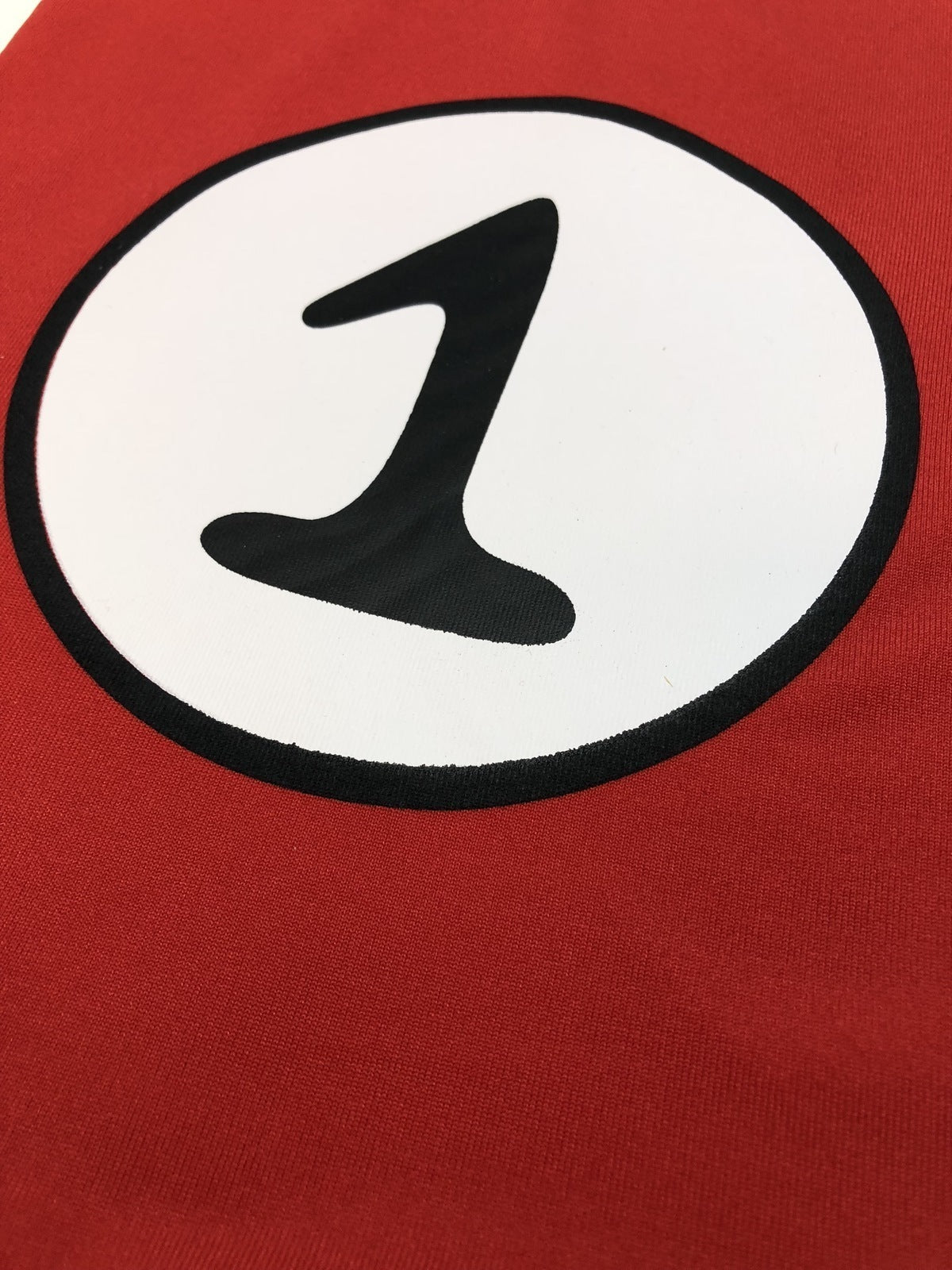 Kids Cat In The Hat Thing 1 Dr Seuss Red Top Party Costume Book Week Childrens - S (4-5 Years Old) 4