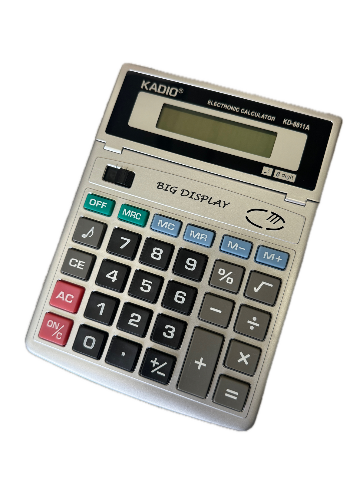 Desktop Electronic Calculator Basic 8-Digit Dual Power LCD Display for Office Business 3