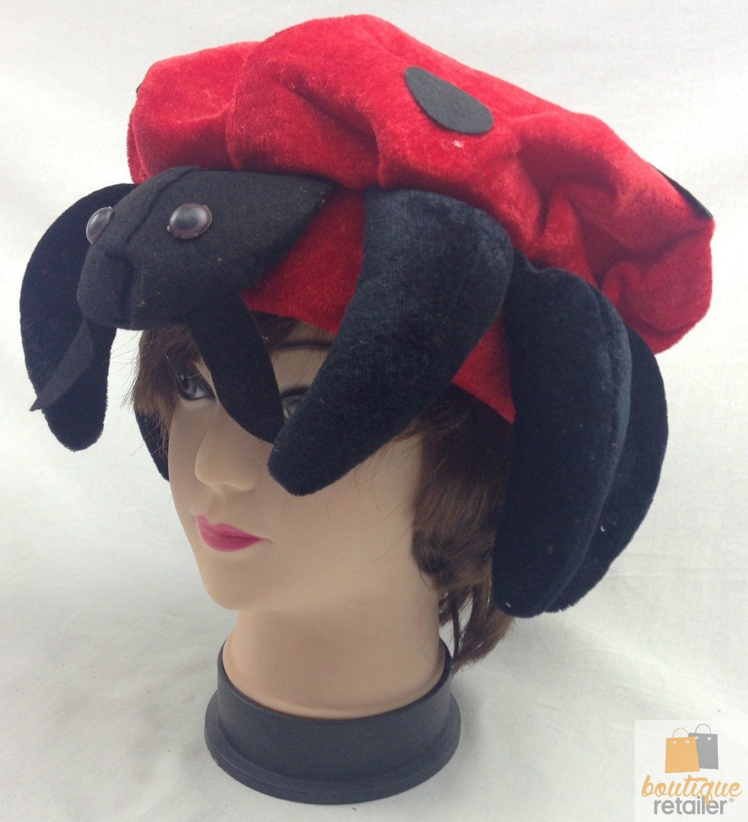 LADYBUG HAT Animal Novelty Cap Party Wear Fancy Dress Costume Accessory 7