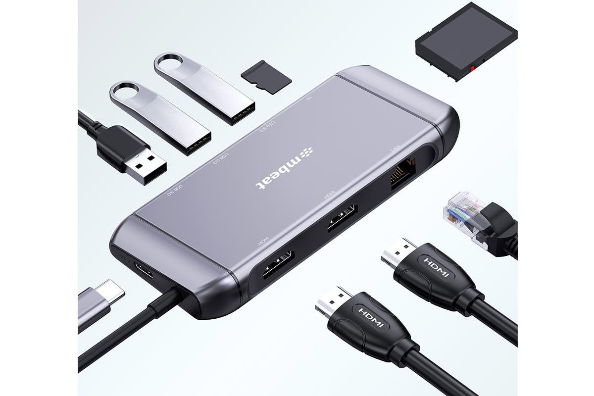 mBeat Elite X11 Dual Hdmi Mst 9-In-1 Usb-C Docking Station 5
