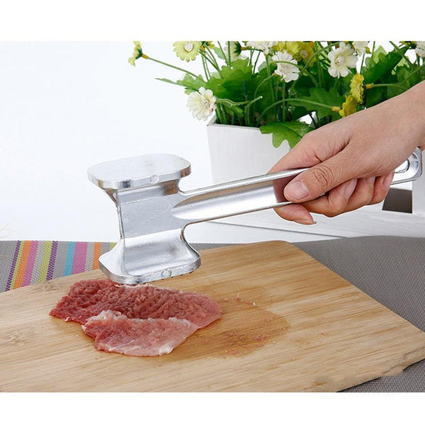 25cm Hammer Meat Tenderiser Chicken Steak Mallet Beef Handle 4