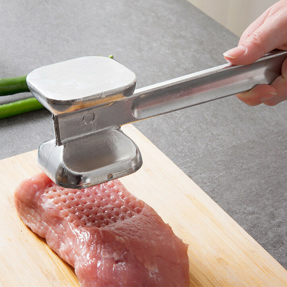 25cm Hammer Meat Tenderiser Chicken Steak Mallet Beef Handle 5