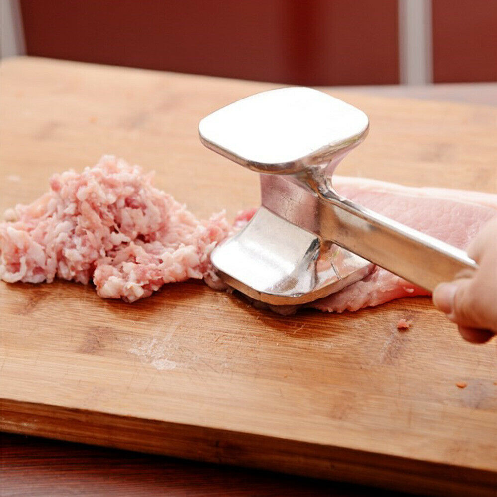 25cm Hammer Meat Tenderiser Chicken Steak Mallet Beef Handle 7