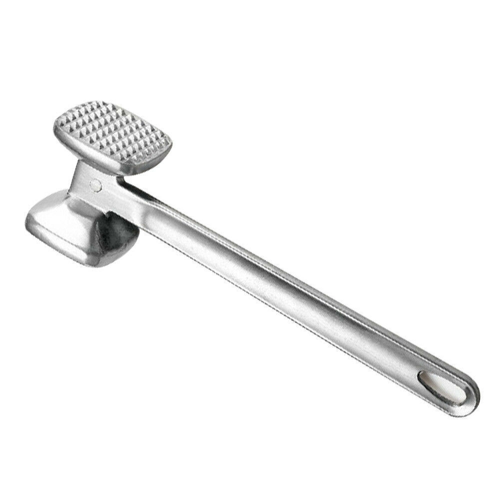 25cm Hammer Meat Tenderiser Chicken Steak Mallet Beef Handle 11