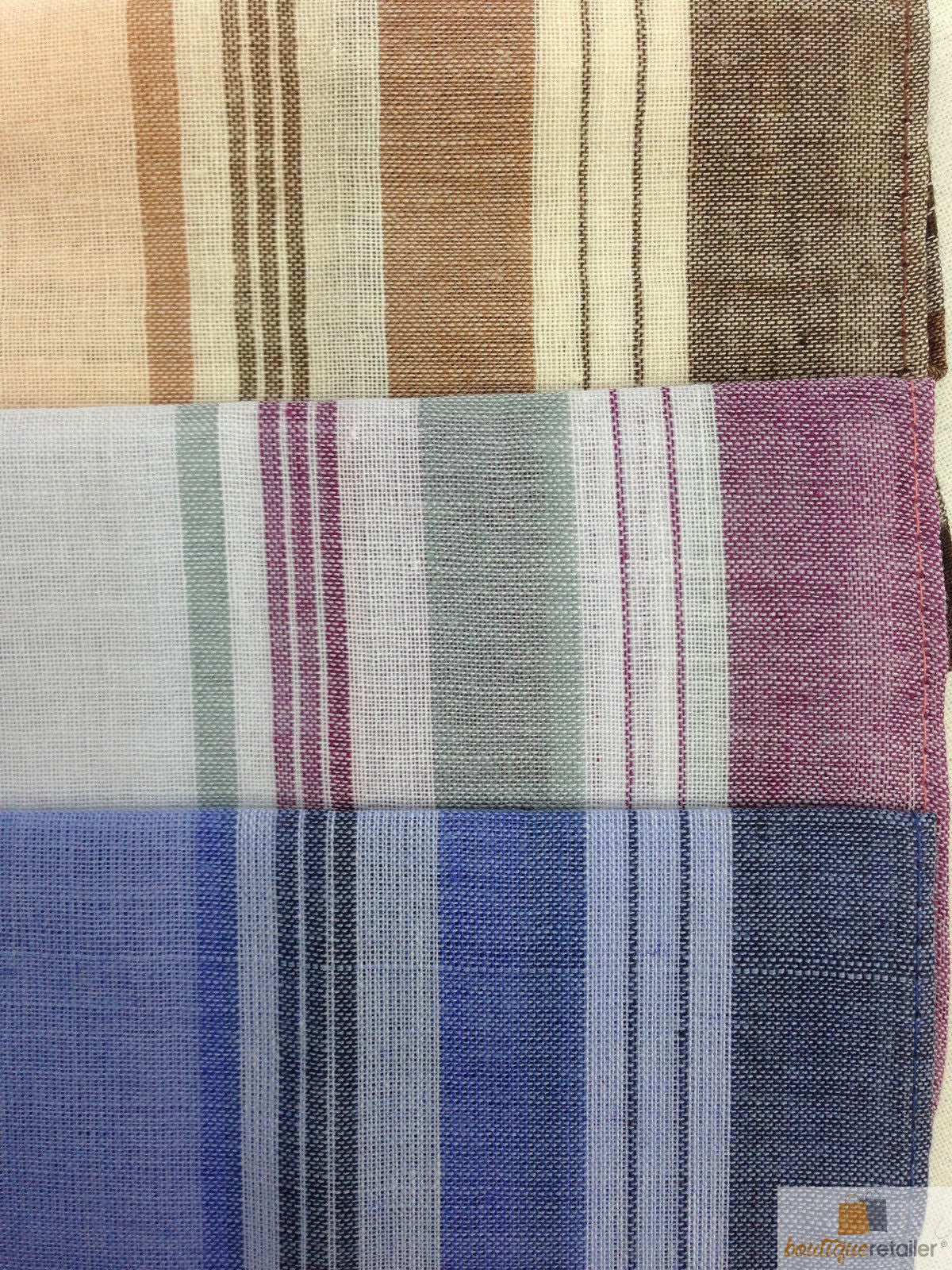 Mens HANDKERCHIEFS 100% Cotton Pocket Square Hanky Handkerchief 35x35cm - 36 Hankies 3