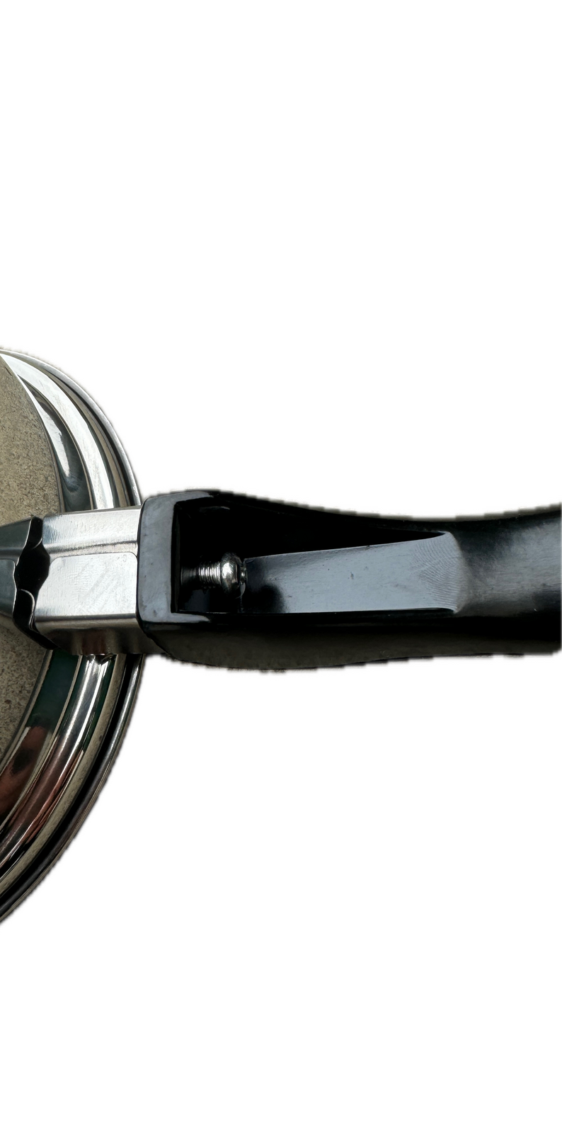 14cm Stainless Steel Milk Pot with Glass Lid Coffee Warmer w Handle 3