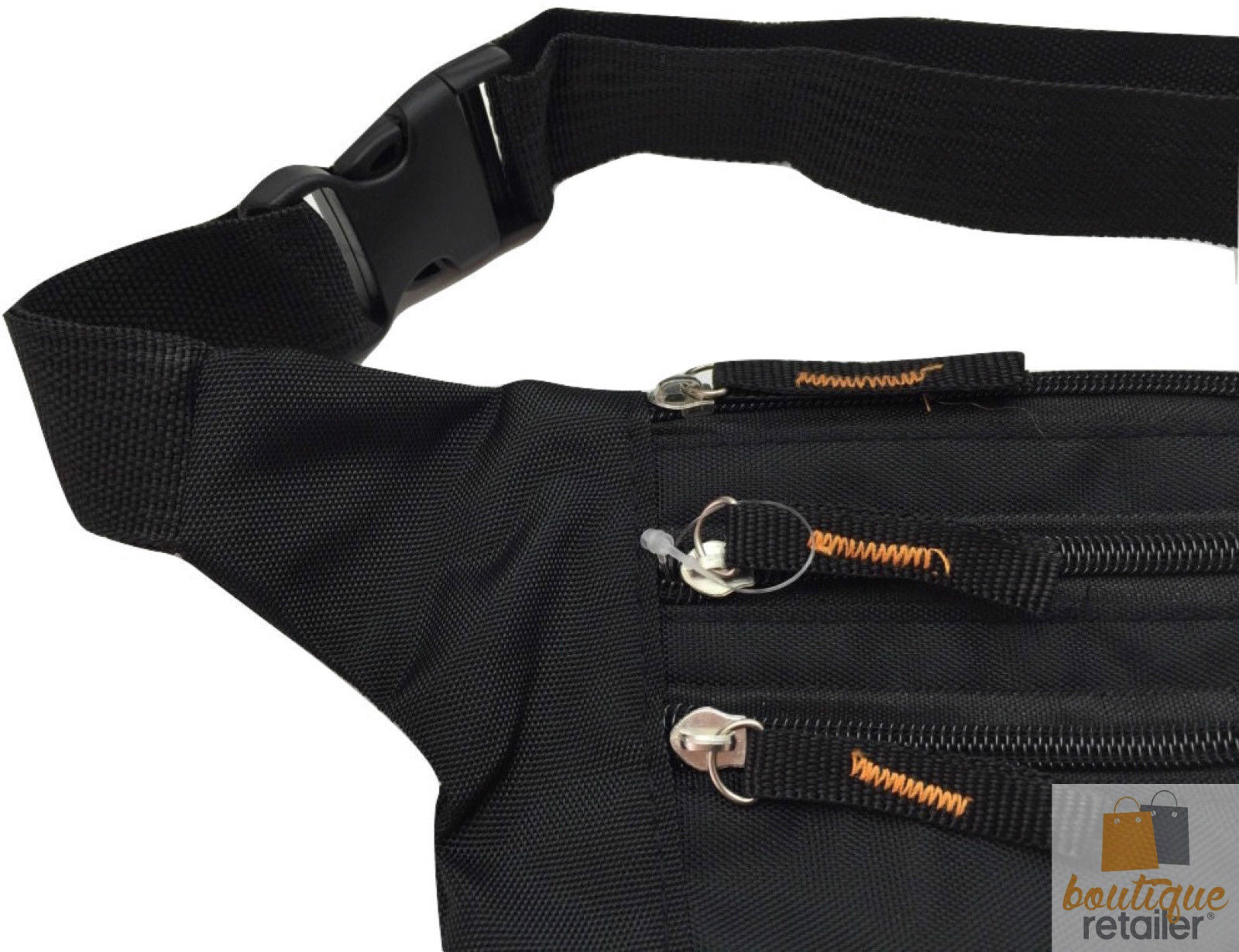 Travel Money Belt Passport Wallet Pouch Card Waist Credit Card Holder Bum Bag 3