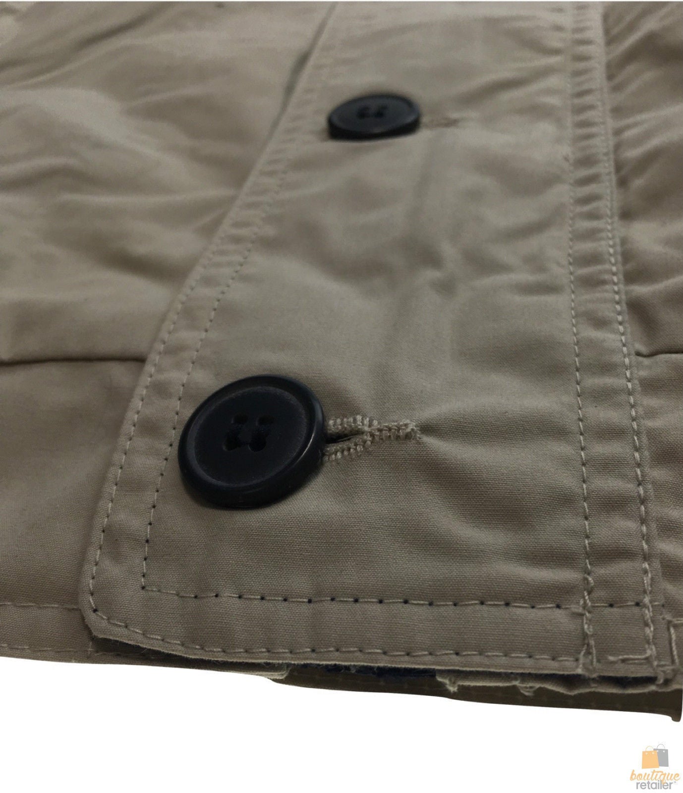 Mens Plus Size Jacket Big & Tall Blazer Zip Up Coat Bomber Military Style - Oyster - 5XL 3
