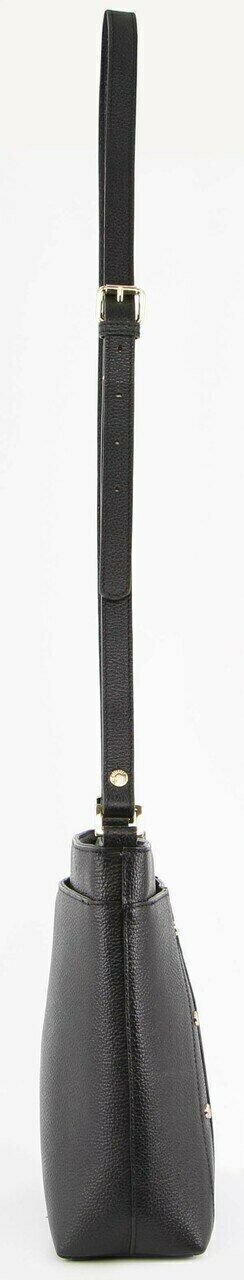 Morrissey Italian Genuine Leather Bag Cross Body Handbag Ladies iPad - Black 4