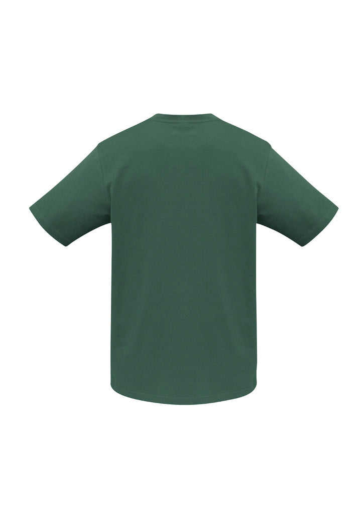 Plain T-Shirt 100% COTTON Basic Blank Tee Mens Ladies Casual BULK Adults - Bottle Green - L 3