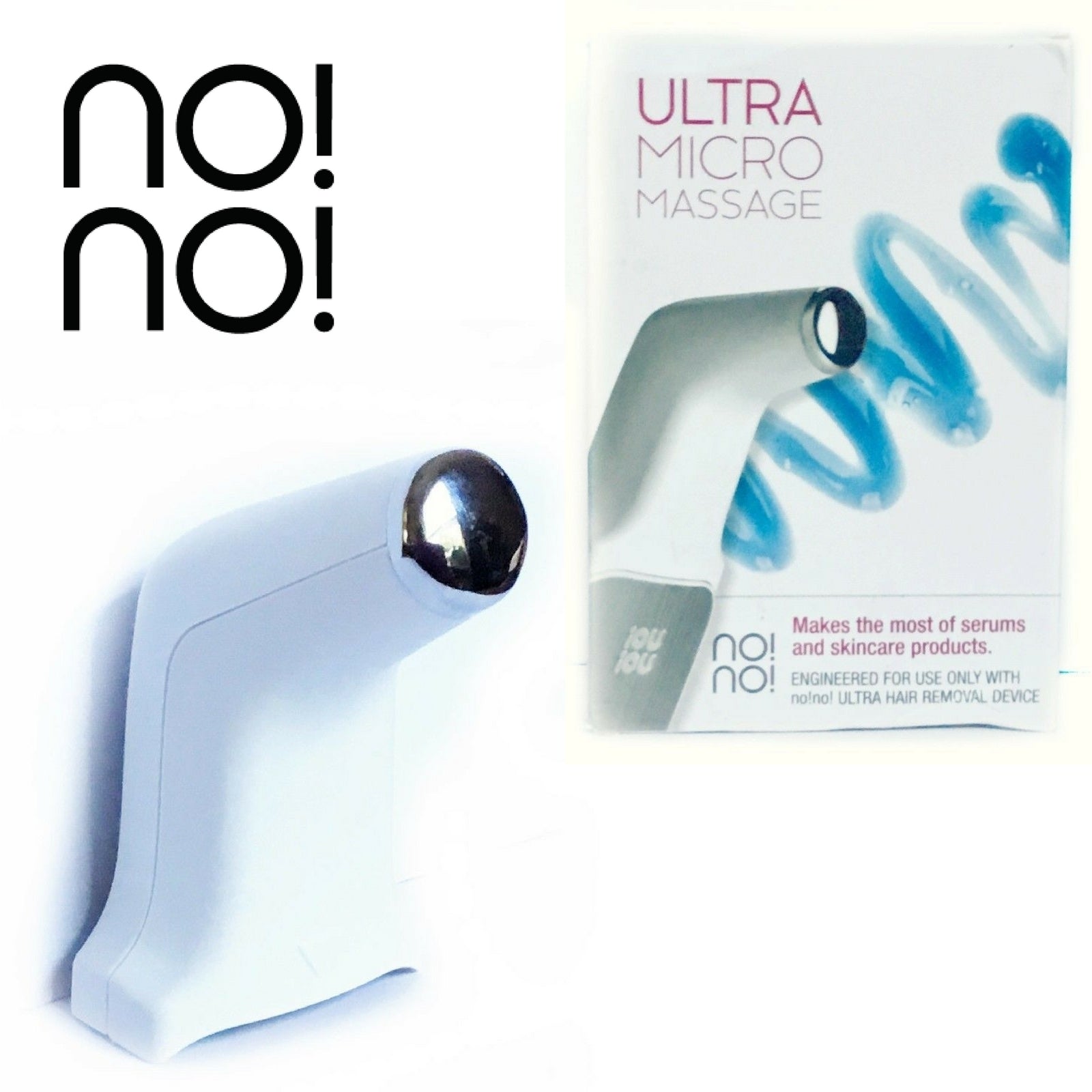 no!no! Ultra Micro Massage MicroMassage Beauty Tip Hair Removal Skin Care 5