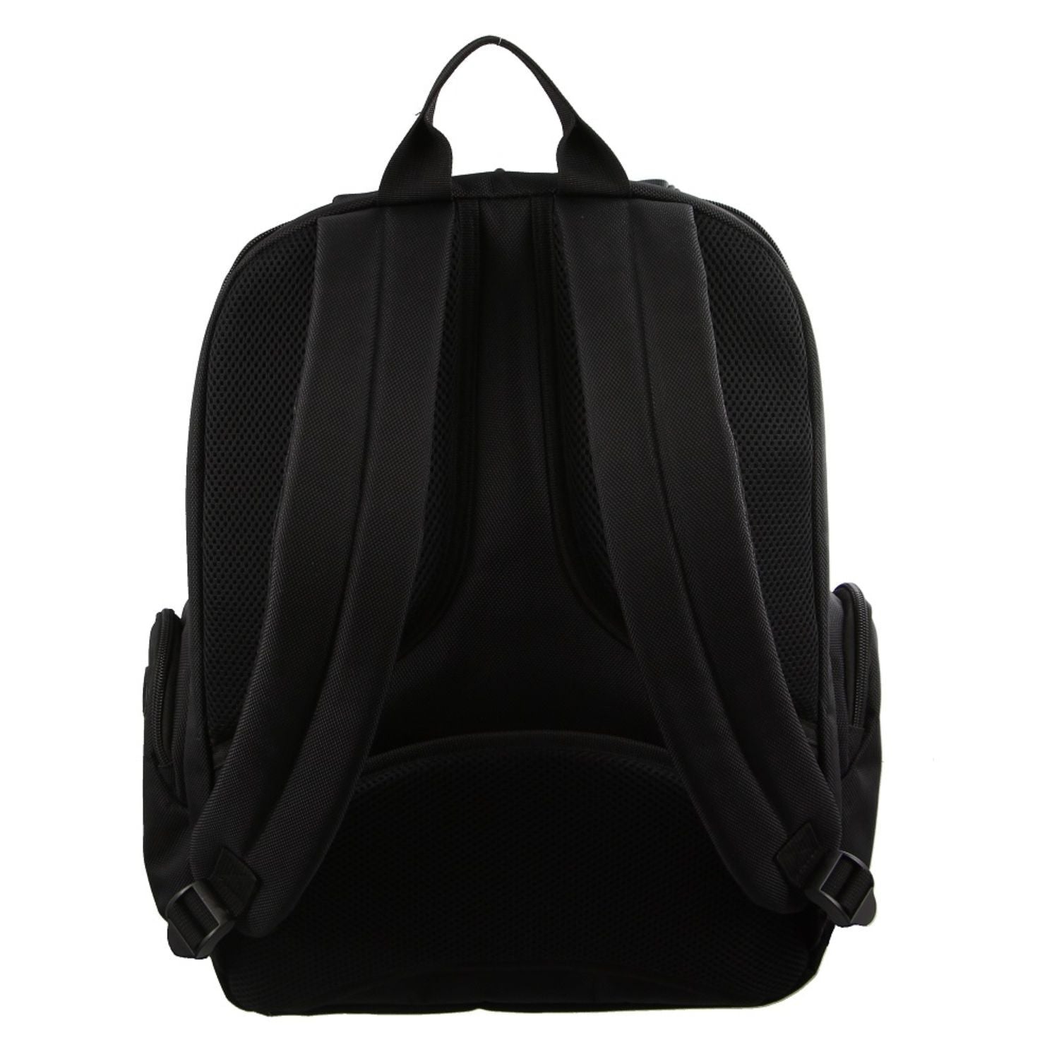 Pierre Cardin 30L Large Padded Backpack Bag w 13" Laptop Sleeve Travel Luggage - Black 5