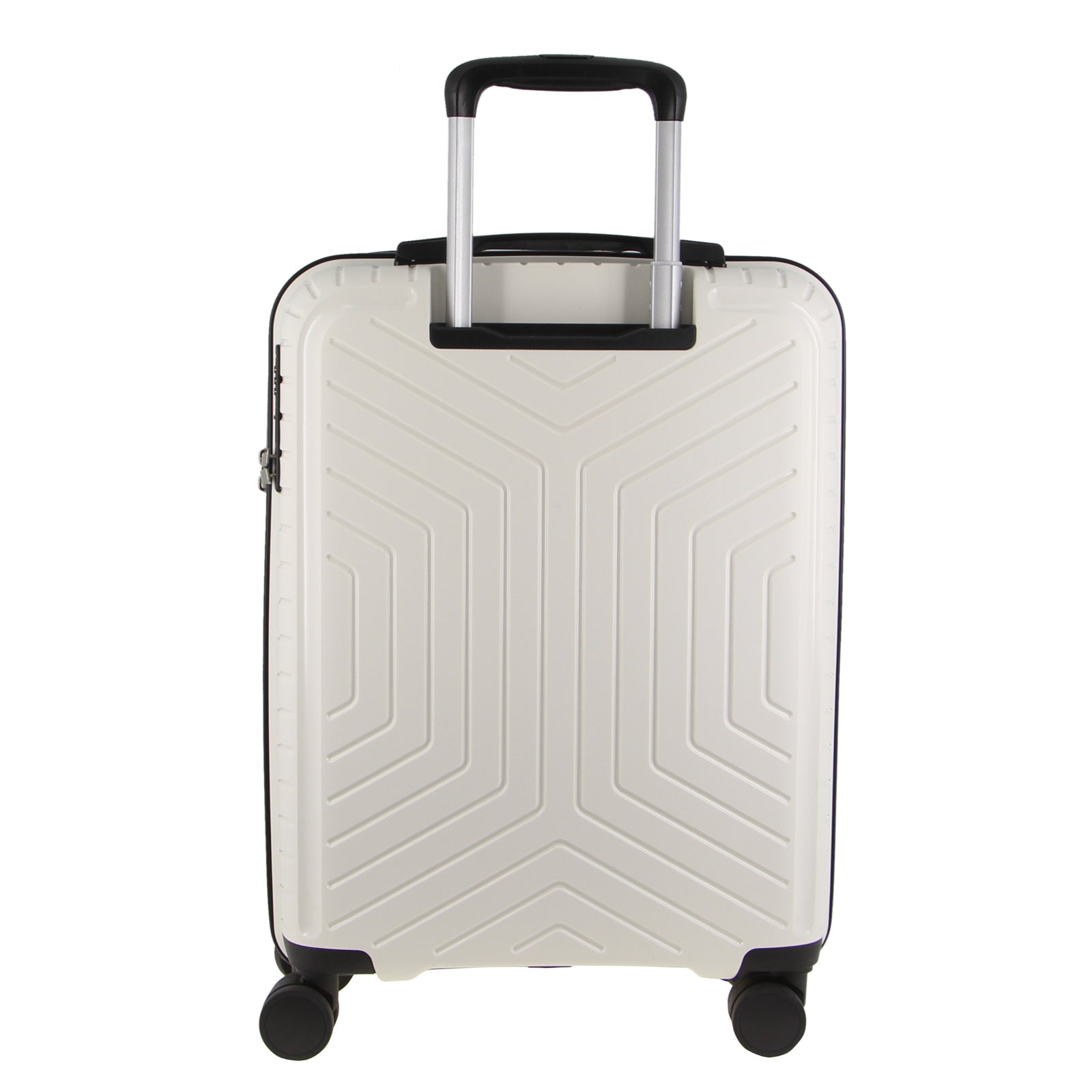 Pierre Cardin 76cm Large Hard-Shell Suitcase Travel Luggage Bag - White 3
