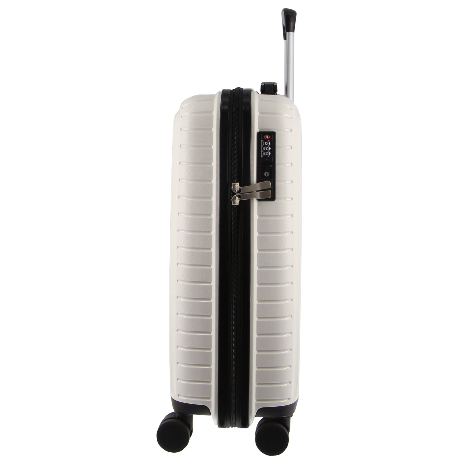 Pierre Cardin 76cm Large Hard-Shell Suitcase Travel Luggage Bag - White 5