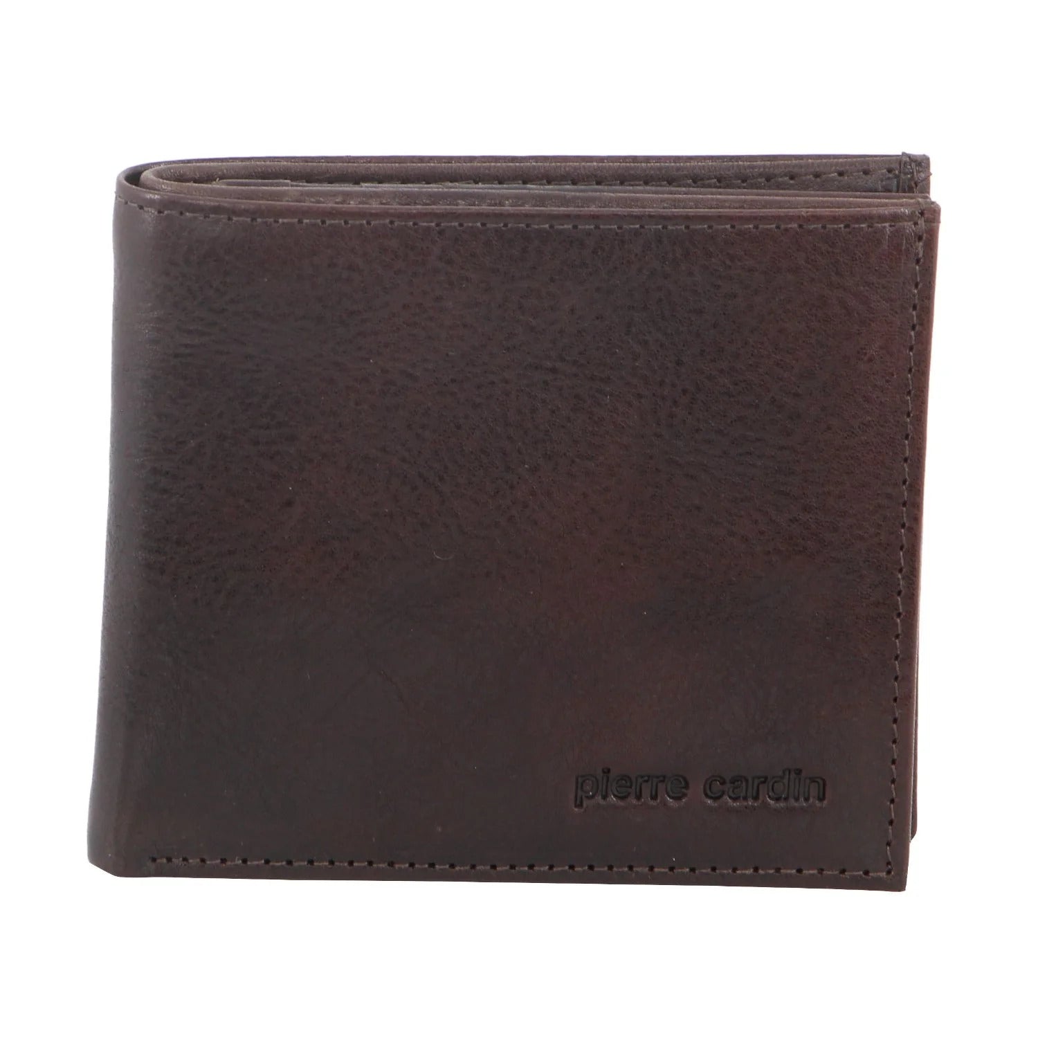 Pierre Cardin Mens Wallet Tri Fold Leather w/ RFID Protection - Chocolate 3