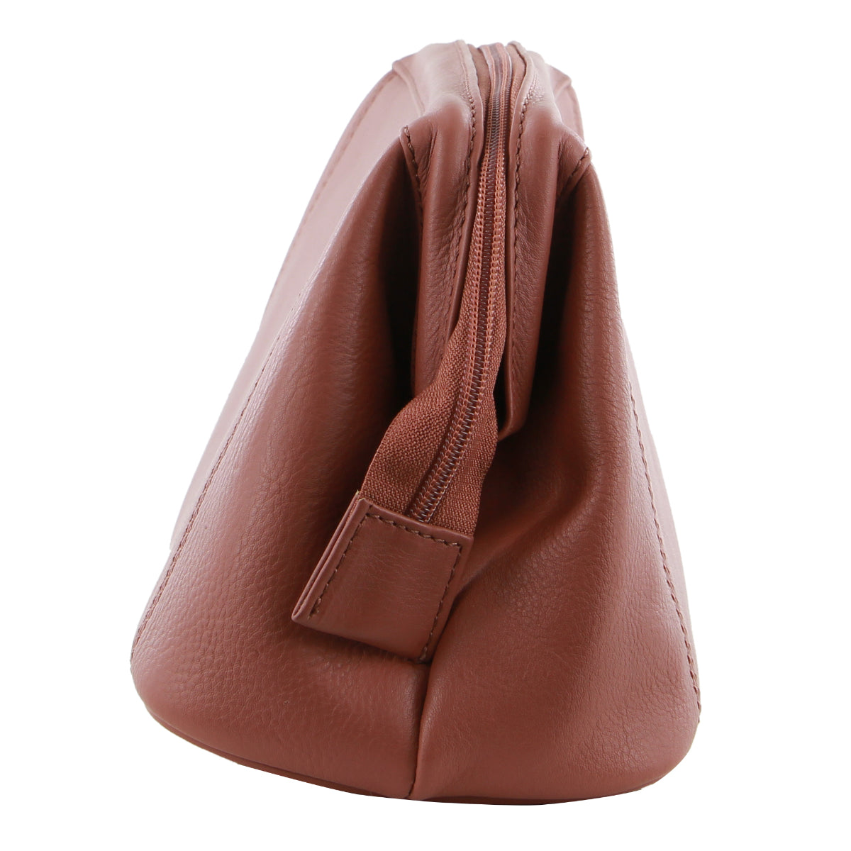 Pierre Cardin Mens Rustic Leather Toiletry Case Bag Travel - Casia Rose 4