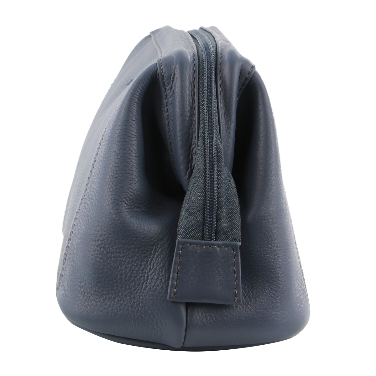 Pierre Cardin Mens Rustic Leather Toiletry Case Bag Travel - Teal 4