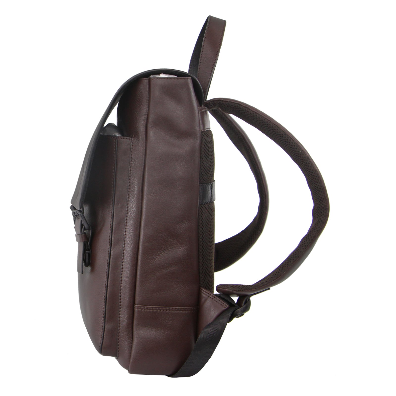 Pierre Cardin Premium Leather Backpack Travel Bag Satchel - Brown 5