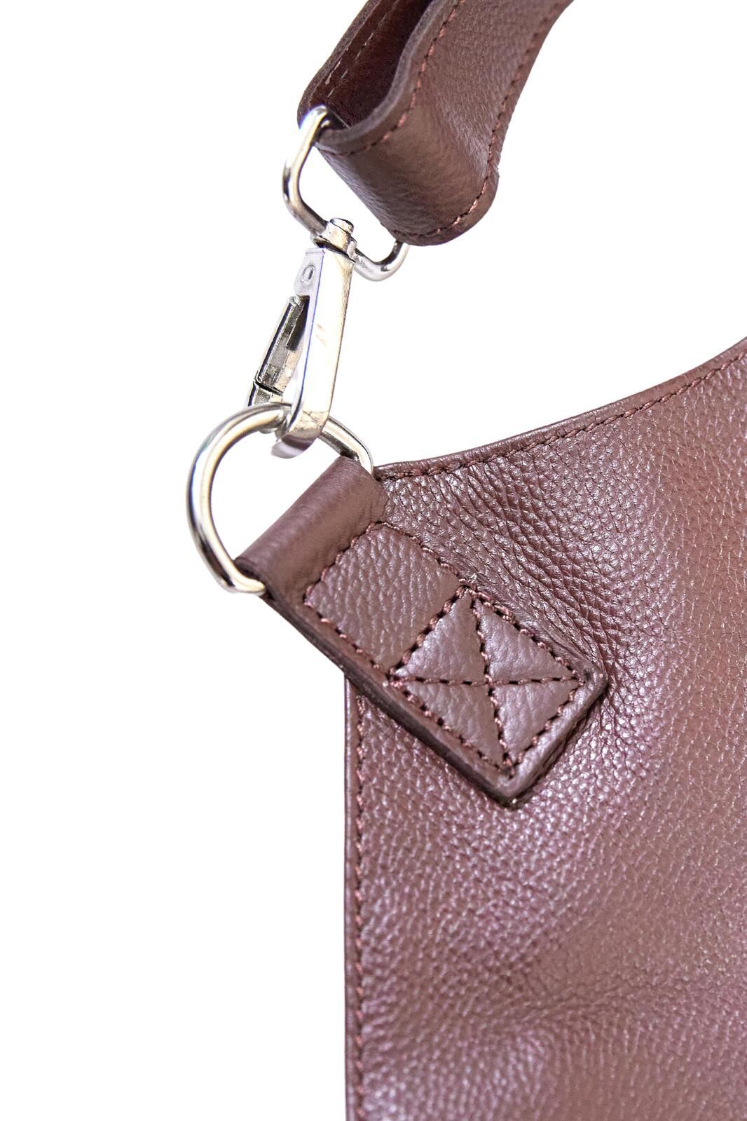 Pierre Cardin Professional Leather Apron Butcher Woodwork Hairdressing Barber Chef - Brown 10