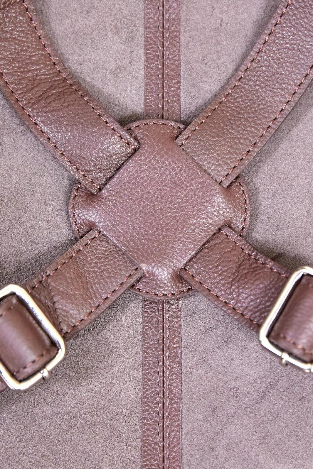 2x Pierre Cardin Professional Leather Apron Butcher Woodwork Barber Chef - Brown 6