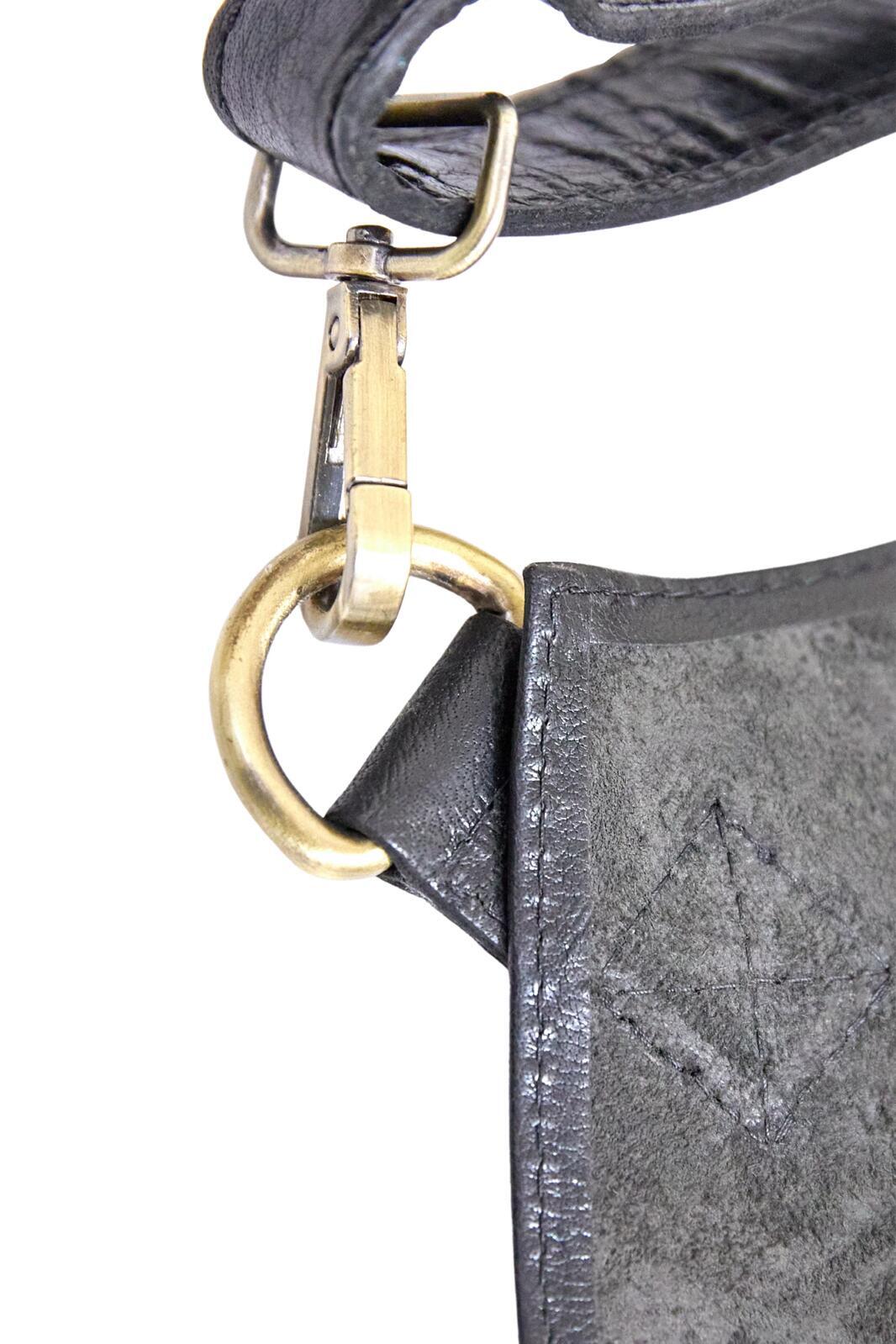 2x Pierre Cardin Professional Leather Apron Butcher Woodwork Barber Chef - Black 6