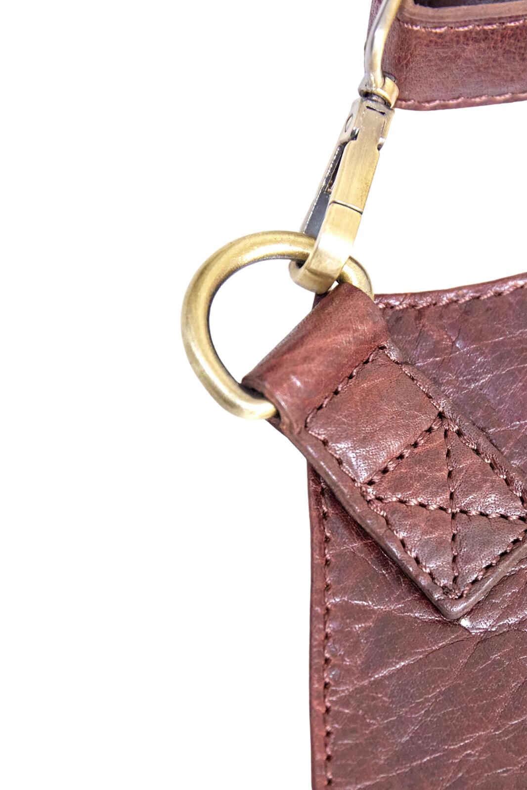 Pierre Cardin Professional Leather Apron Butcher Woodwork Hairdressing Barber Chef - Chestnut 9