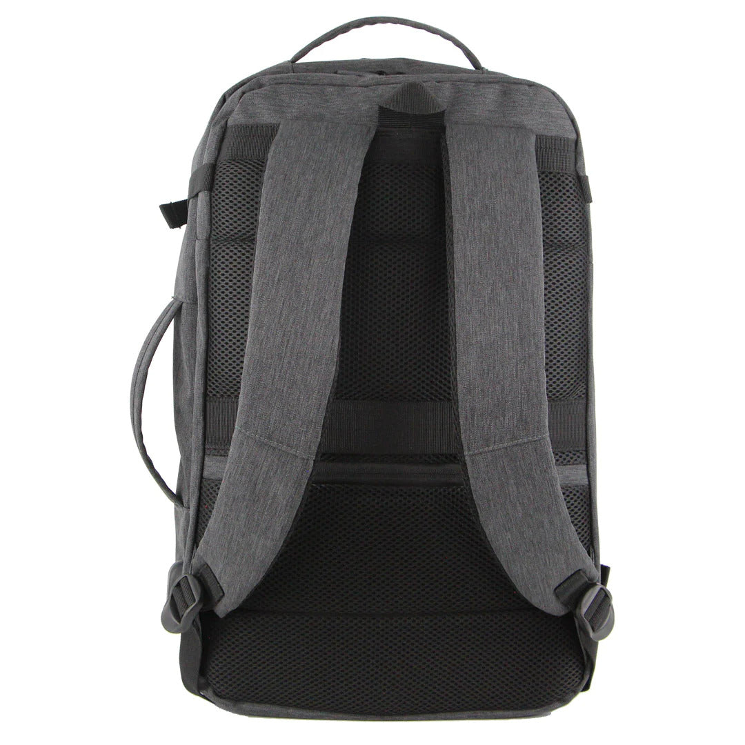 Pierre Cardin Mens Travel & Business Backpack with Built-in USB Port - Grey 4