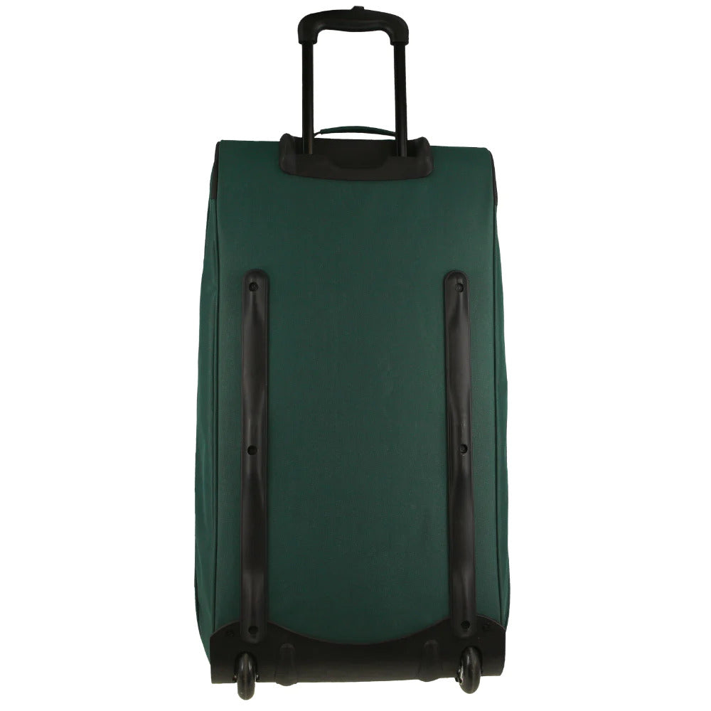 Pierre Cardin Trolley Bag Medium Soft Travel Luggage Wheeled Duffle 72cm - Green 5