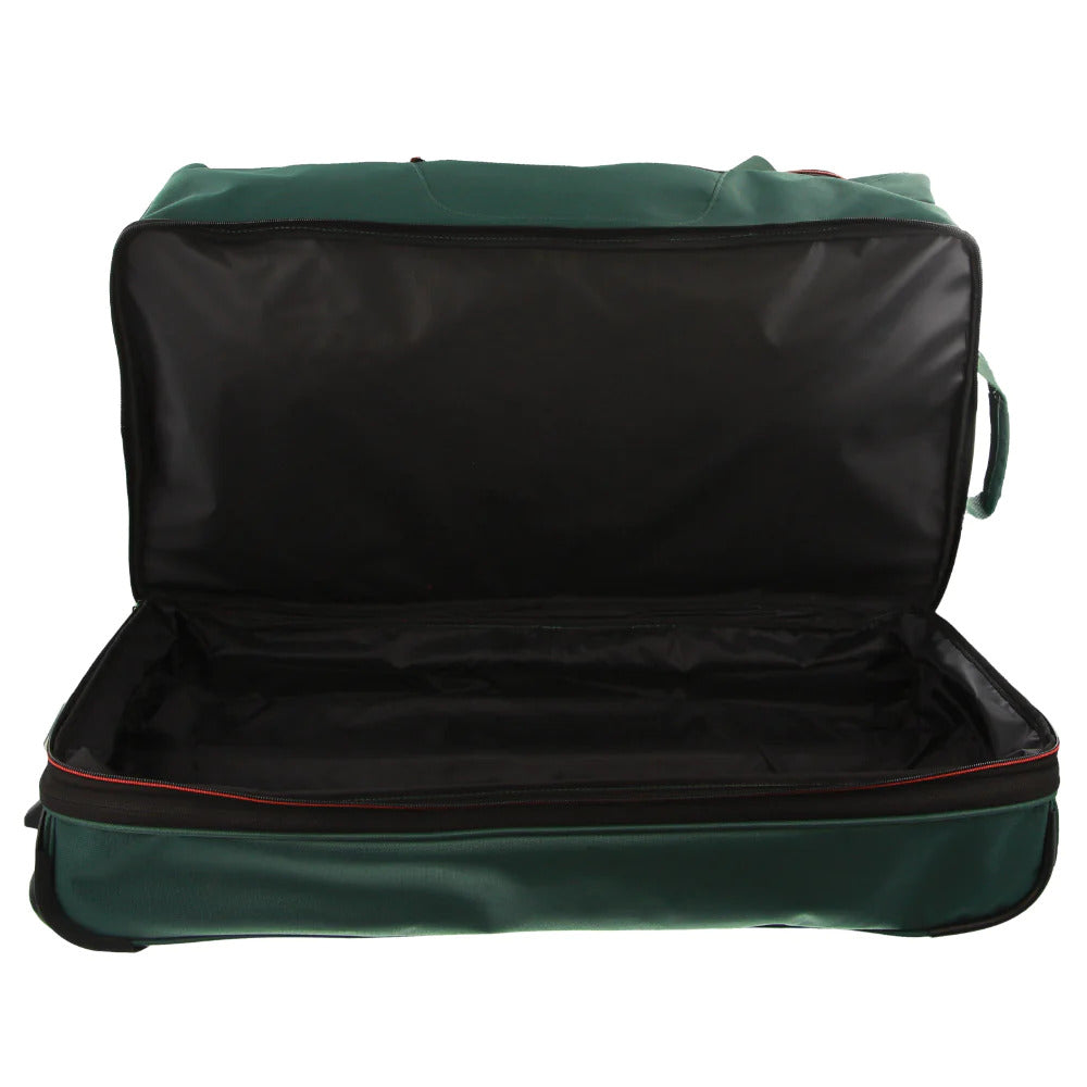 Pierre Cardin Trolley Bag Medium Soft Travel Luggage Wheeled Duffle 72cm - Green 6