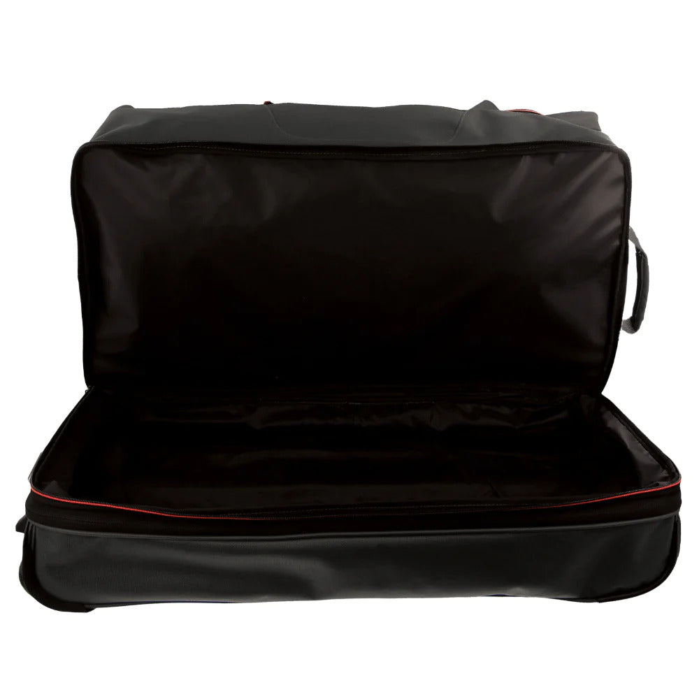 Pierre Cardin Trolley Bag Large Soft Travel Luggage Wheeled Duffle 82cm - Black 3