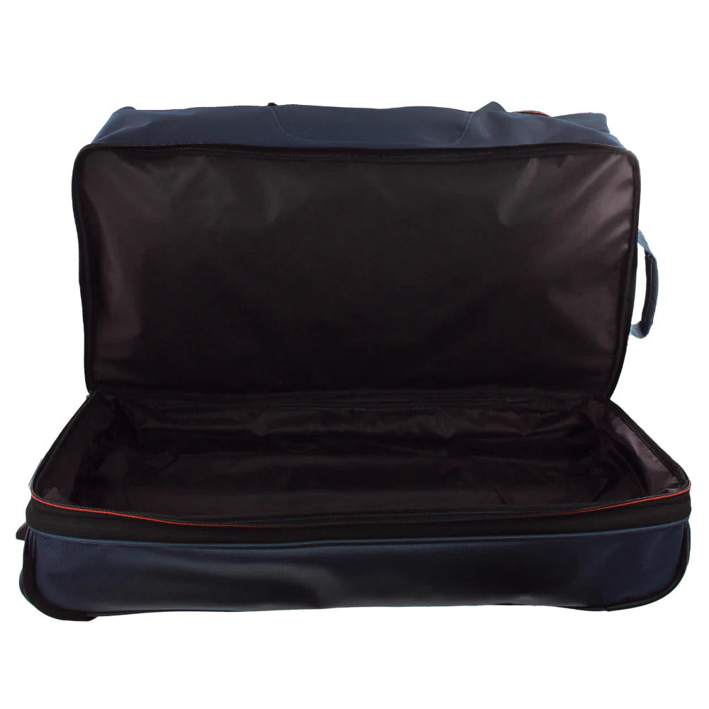 Pierre Cardin Trolley Bag Large Soft Travel Luggage Wheeled Duffle 82 Cm - Navy 3