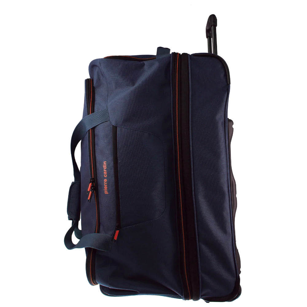 Pierre Cardin Trolley Bag Large Soft Travel Luggage Wheeled Duffle 82 Cm - Navy 5