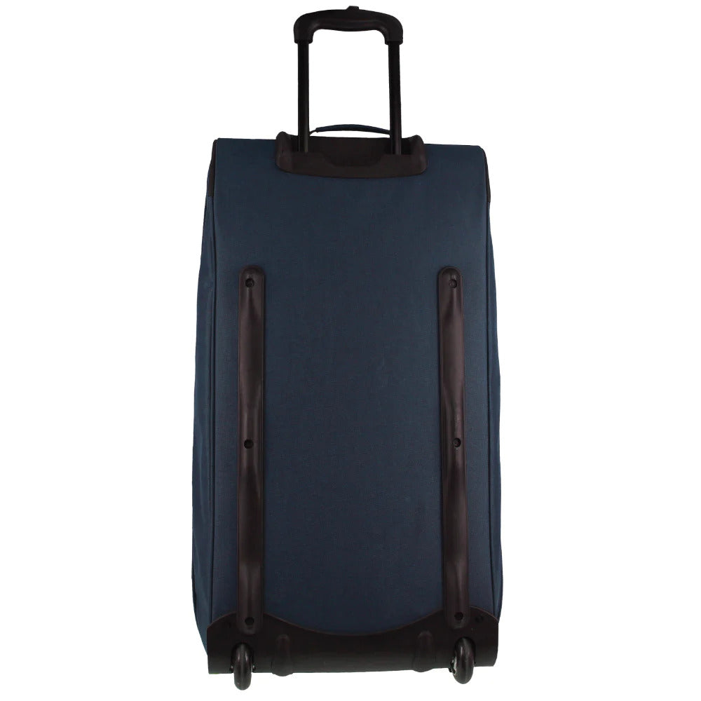 Pierre Cardin Trolley Bag Large Soft Travel Luggage Wheeled Duffle 82 Cm - Navy 6