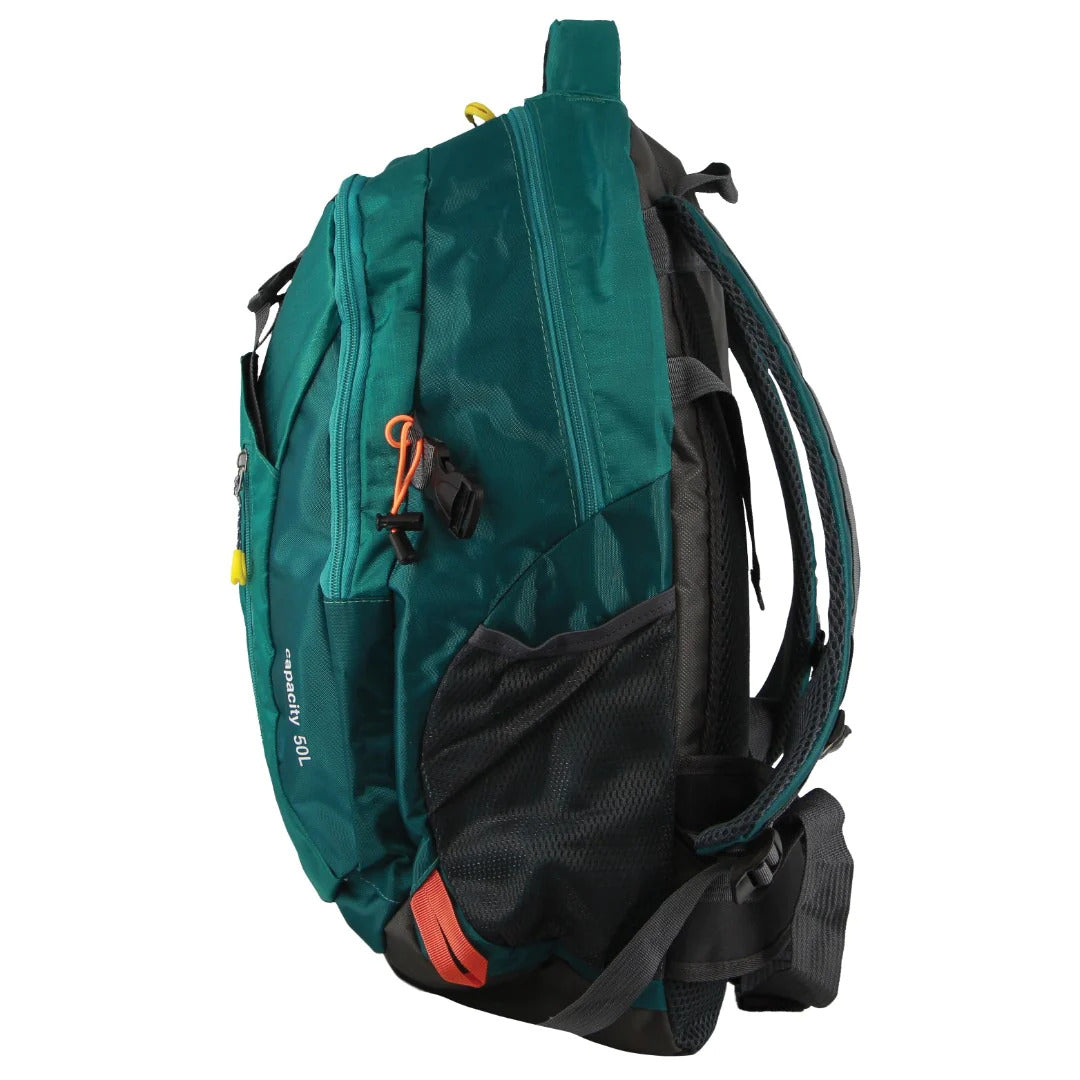 Pierre Cardin Mens Nylon Travel & Sport Medium Backpack Bag in Green 3