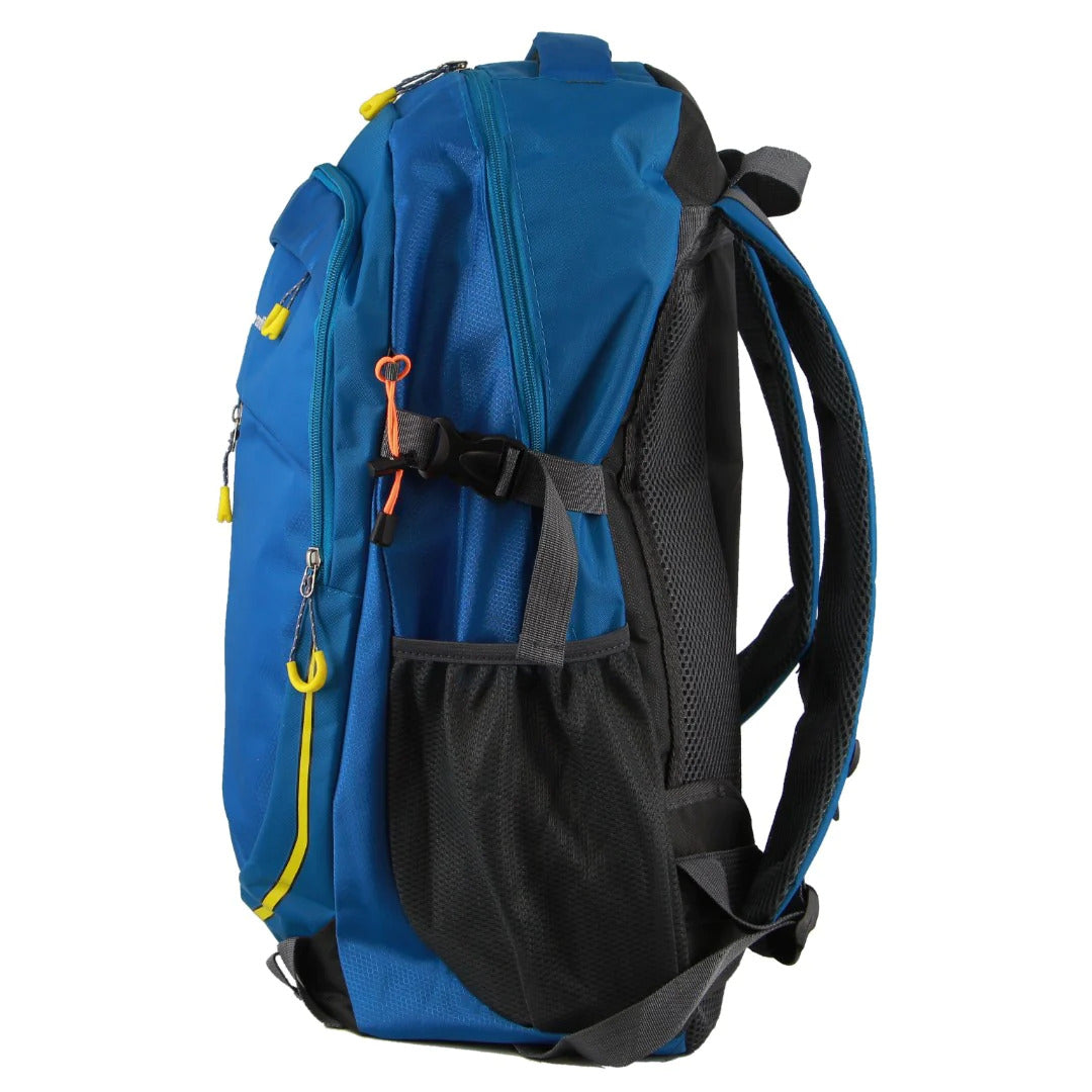 Pierre Cardin Mens Nylon Travel & Sport Large Backpack Bag in Blue 3