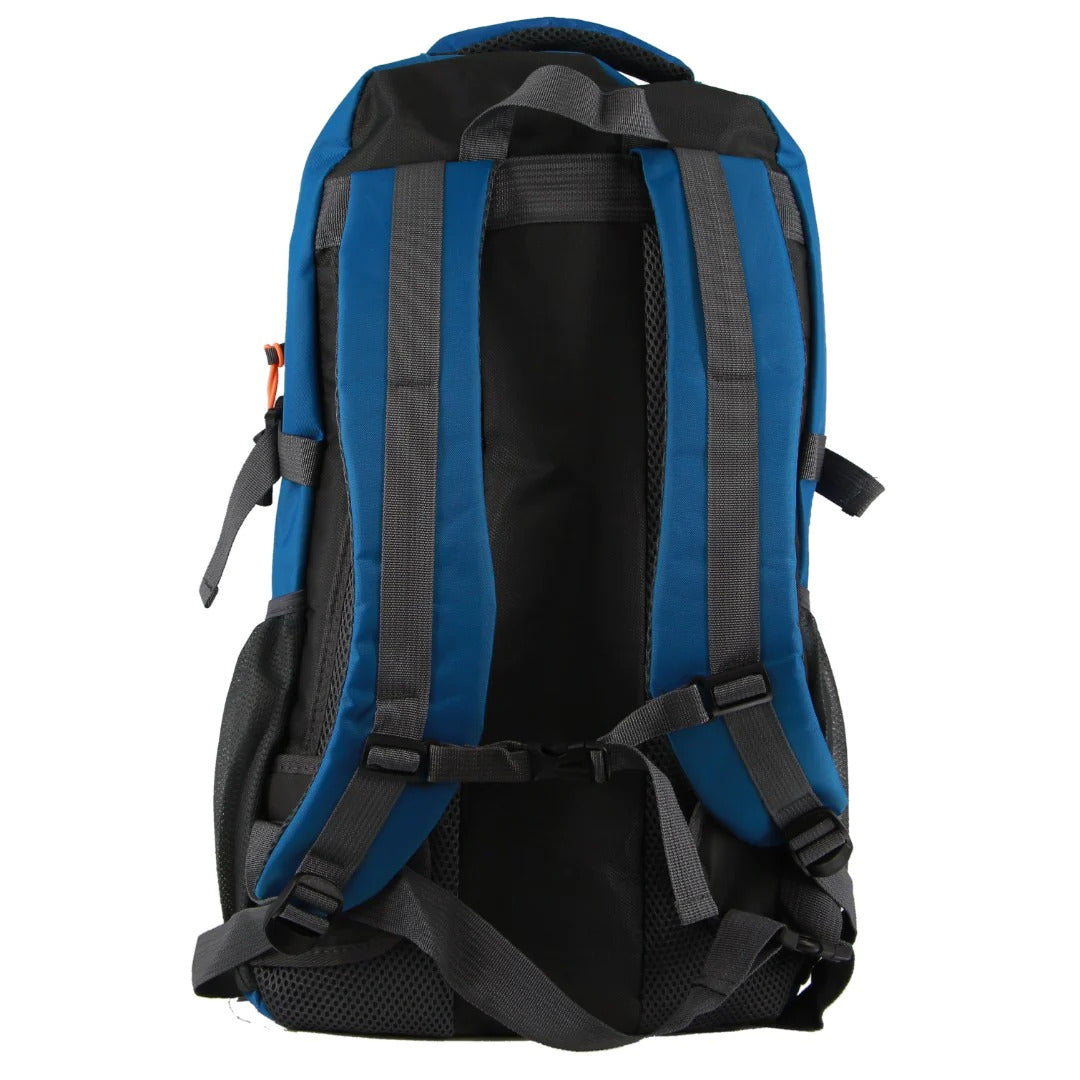Pierre Cardin Mens Nylon Travel & Sport Large Backpack Bag in Blue 4