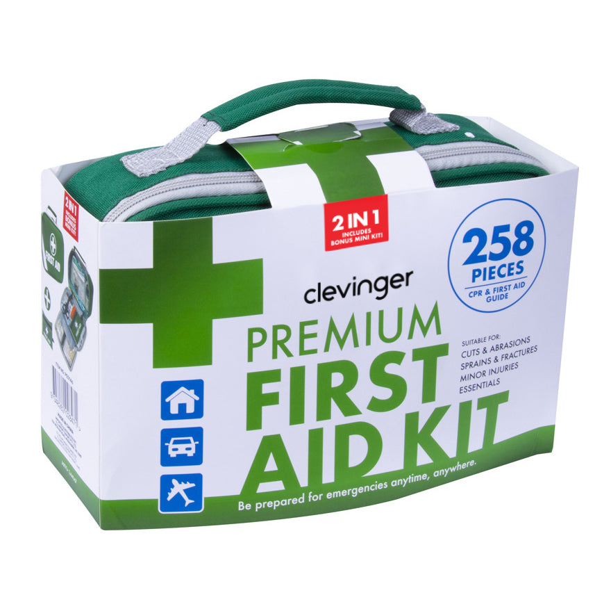 258pcs PREMIUM FIRST AID KIT Medical Travel Set Emergency Family Safety Office 3