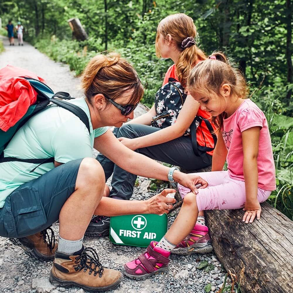 258pcs PREMIUM FIRST AID KIT Medical Travel Set Emergency Family Safety Office 7