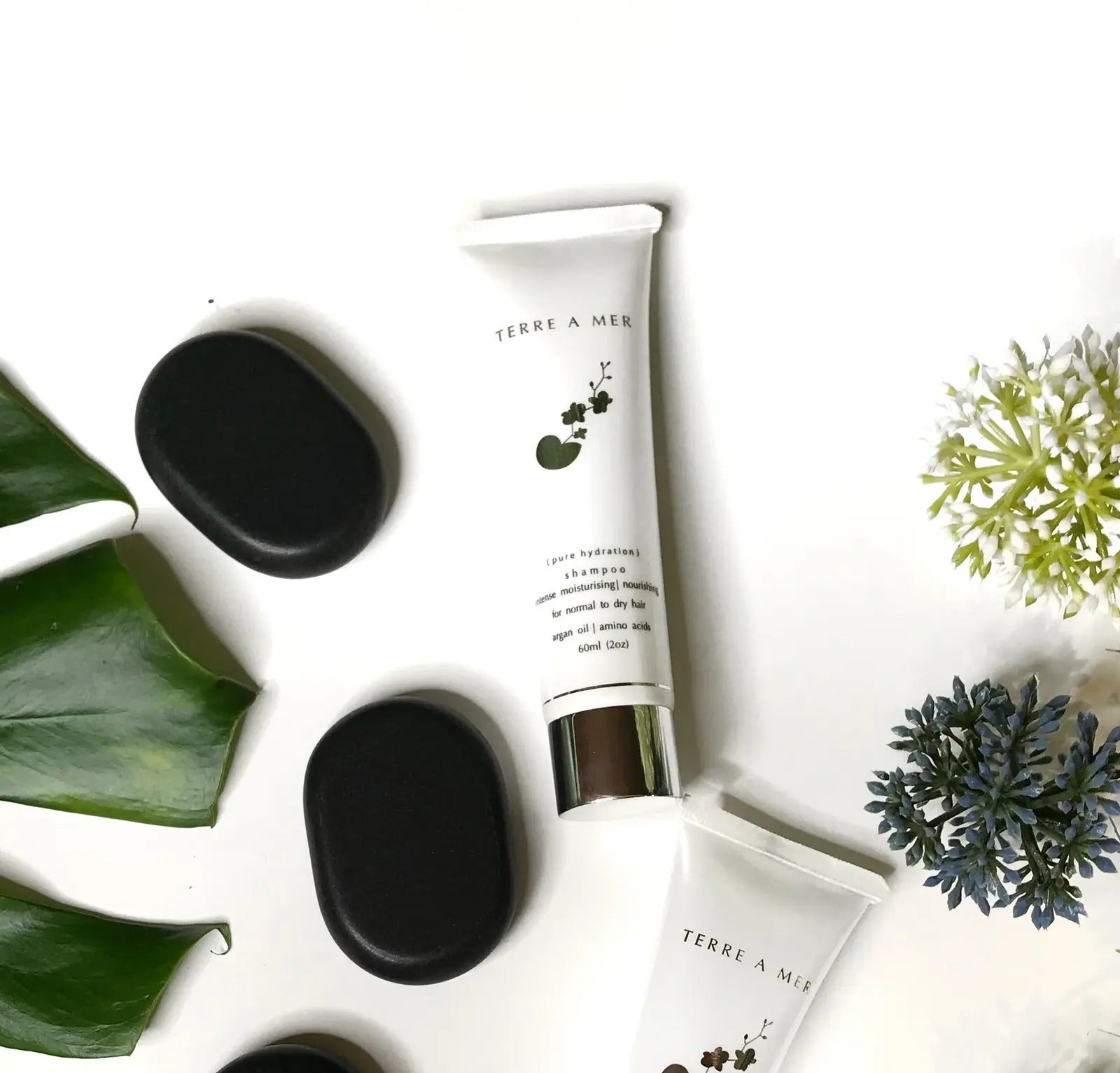 2x Terre A Mer Pure Hydration Amino Acid/Argan Conditioner - 60ml Travel Size 8