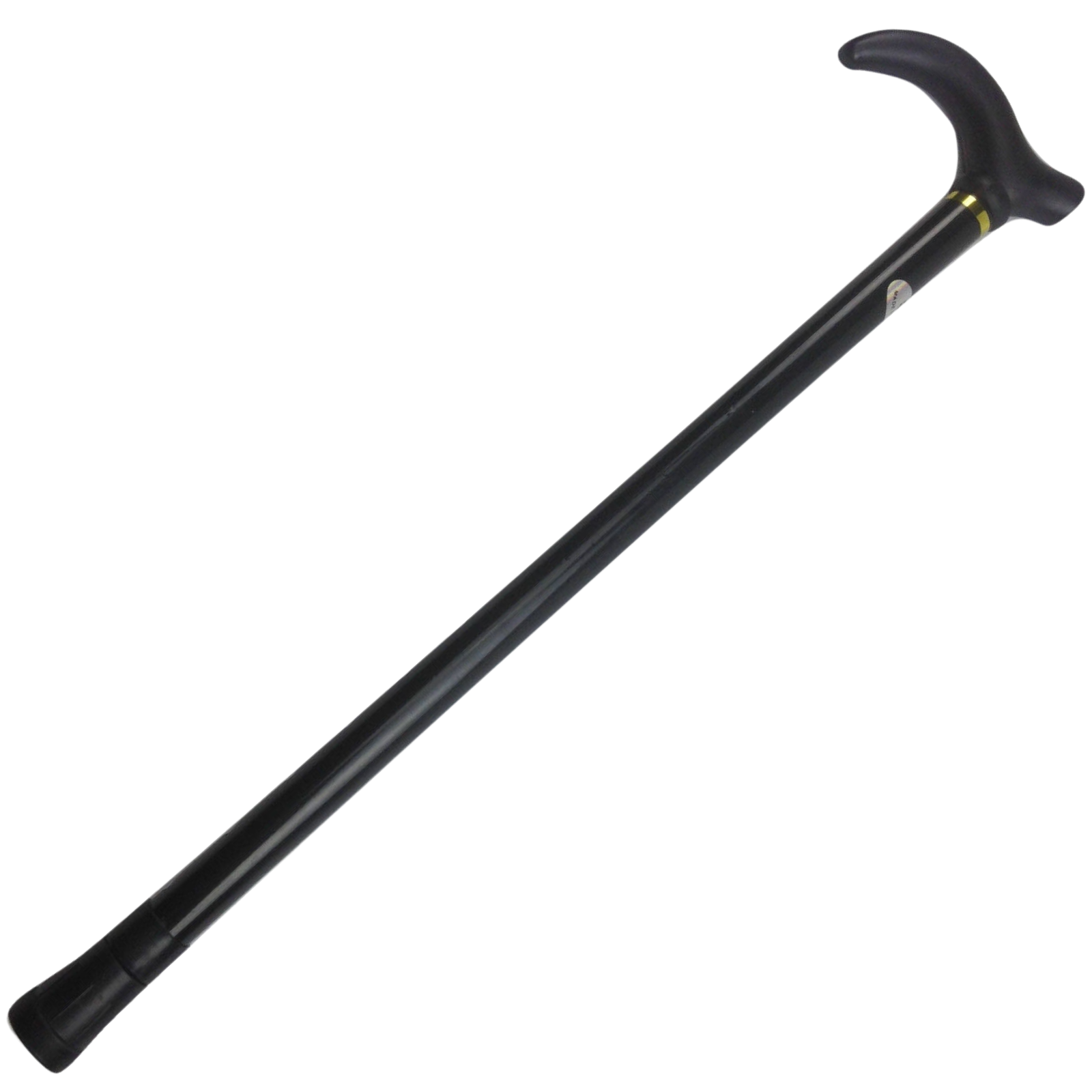 Metal WALKING STICK Travel Extendable Pole Compact Adjustable Lightweight - Black 5