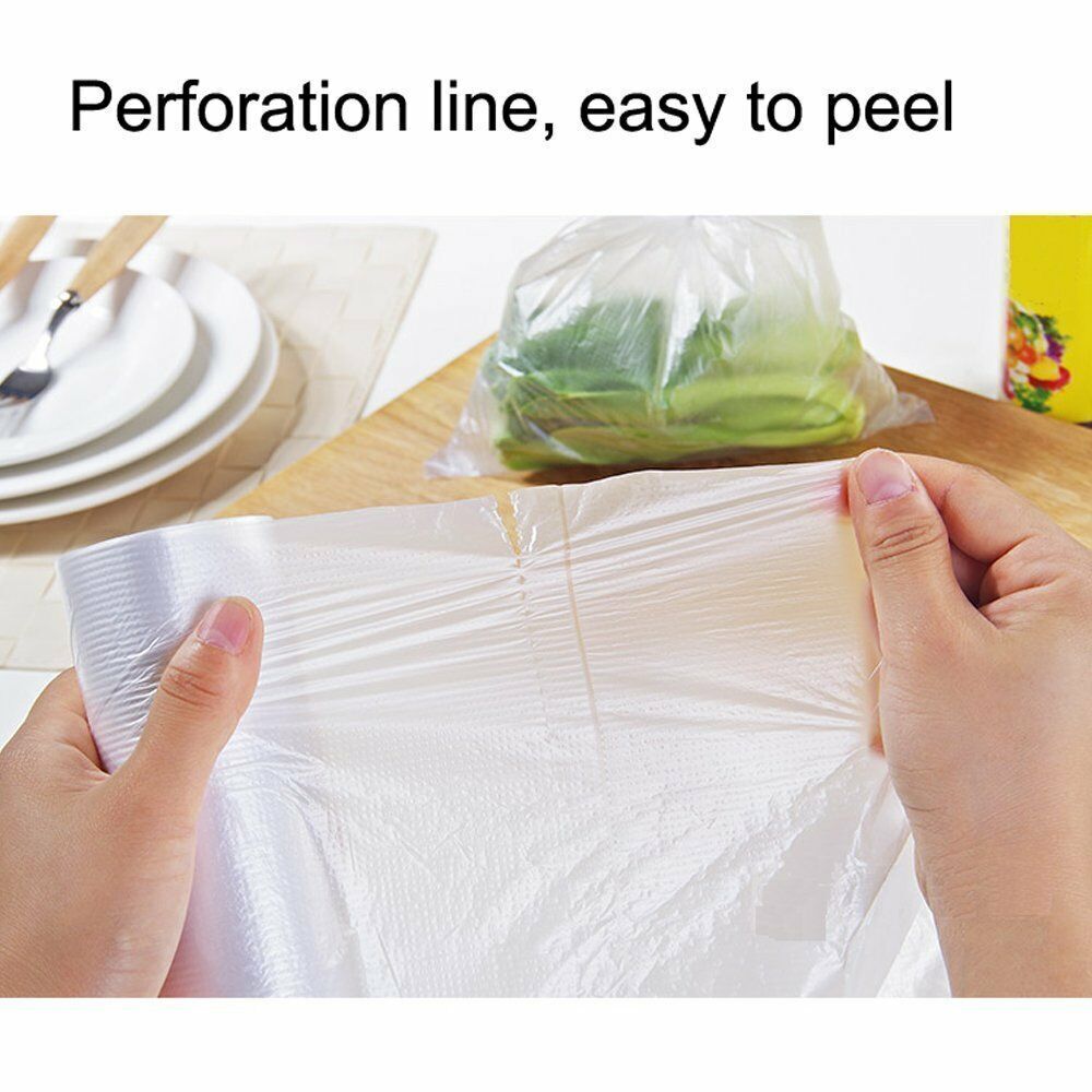 5 Produce Rolls Bags Heavy Duty Food Grade Freezer Supermarket Bag Gusset 3