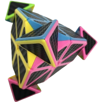 Educational Toy Triangle Speed Cube Pyramid Brain Teaser Puzzle Magic 5