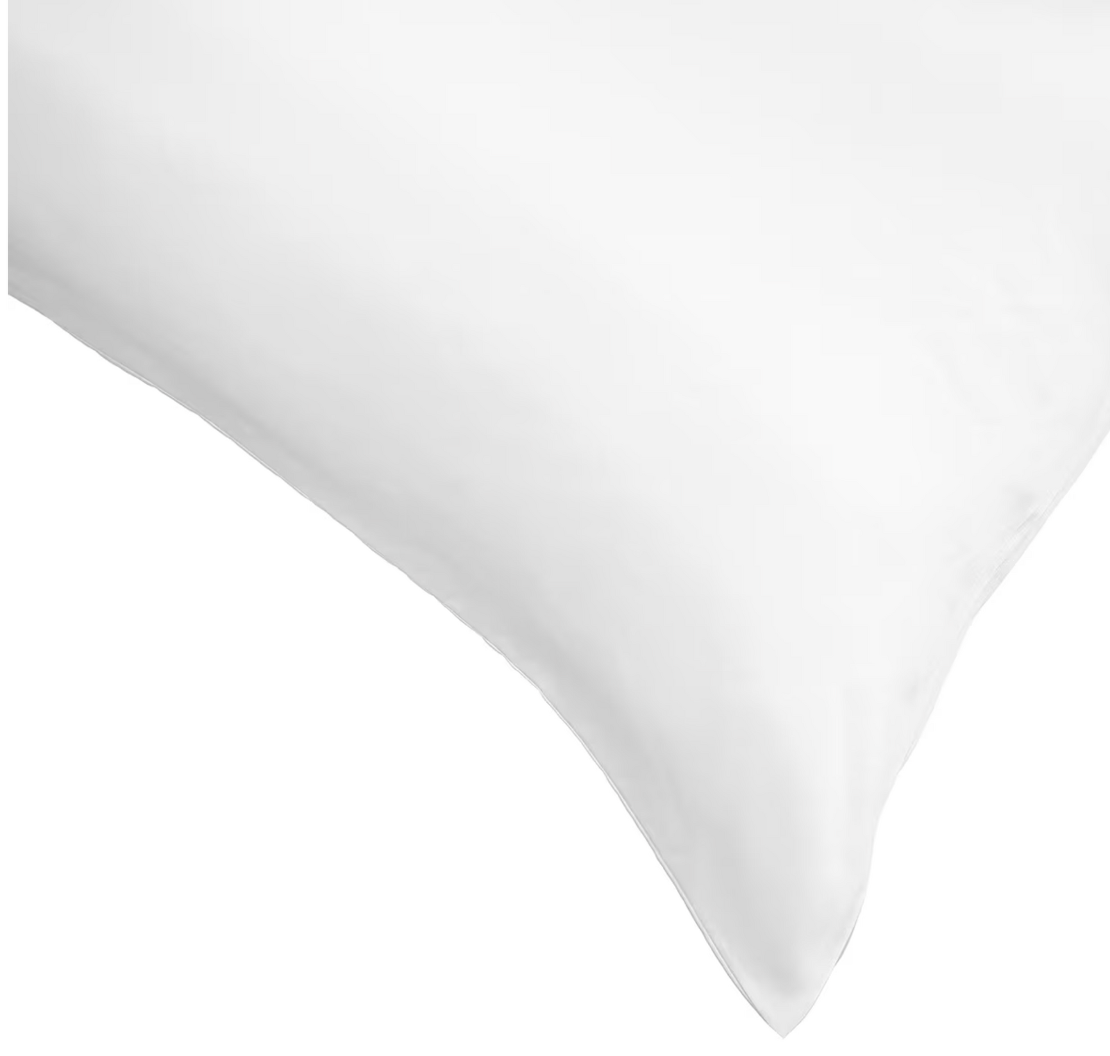 Silk Pillowcase Standard Size Pillow Case in White 5