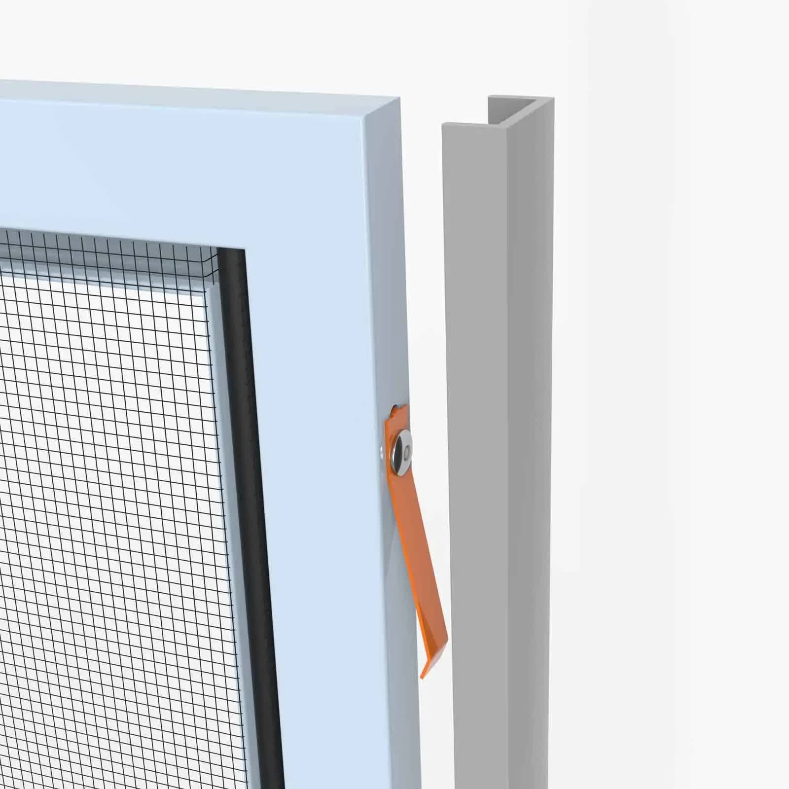 Rolltrak Flyscreen Stainless Steel Retaining Spring w/Locating Spik (1 Pack of 2) 3