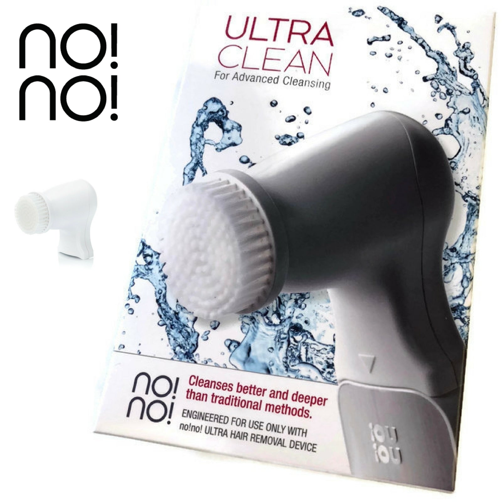 no!no! Ultra Clean Beauty Tip Brush Head Hair Removal Remover No No 3