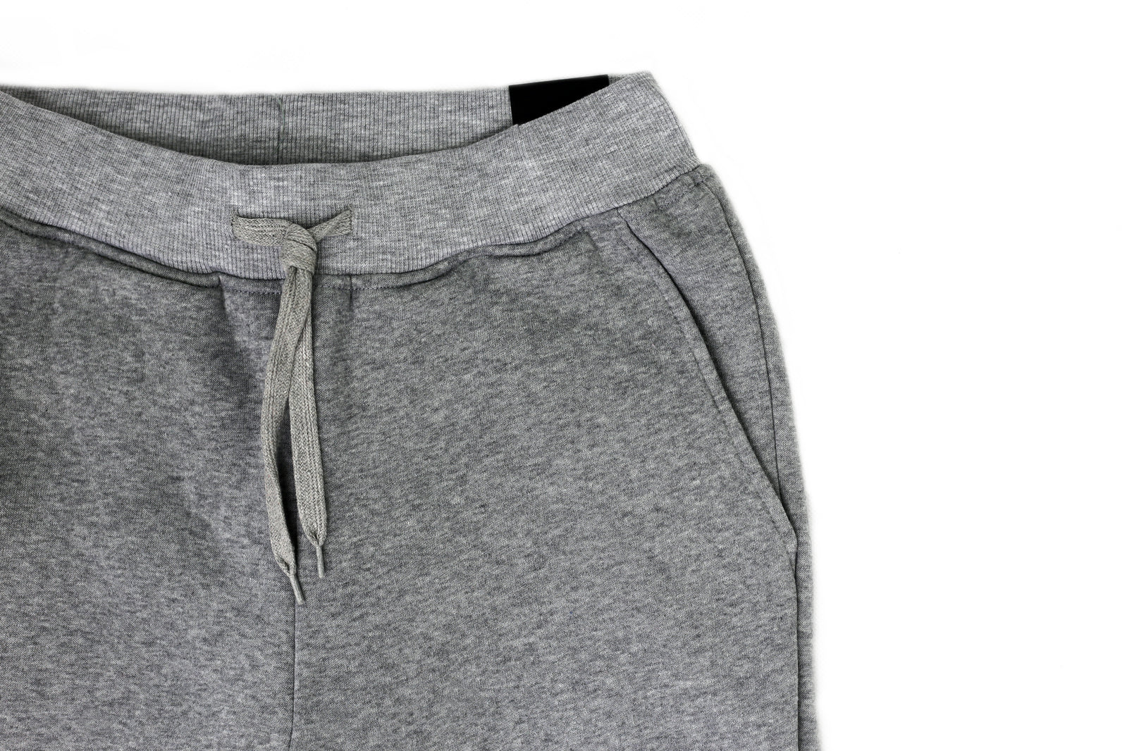 Mens Skinny Track Pants Joggers Trousers Gym Casual Sweat Cuffed Slim Trackies Fleece - Heather Grey - XXL 6
