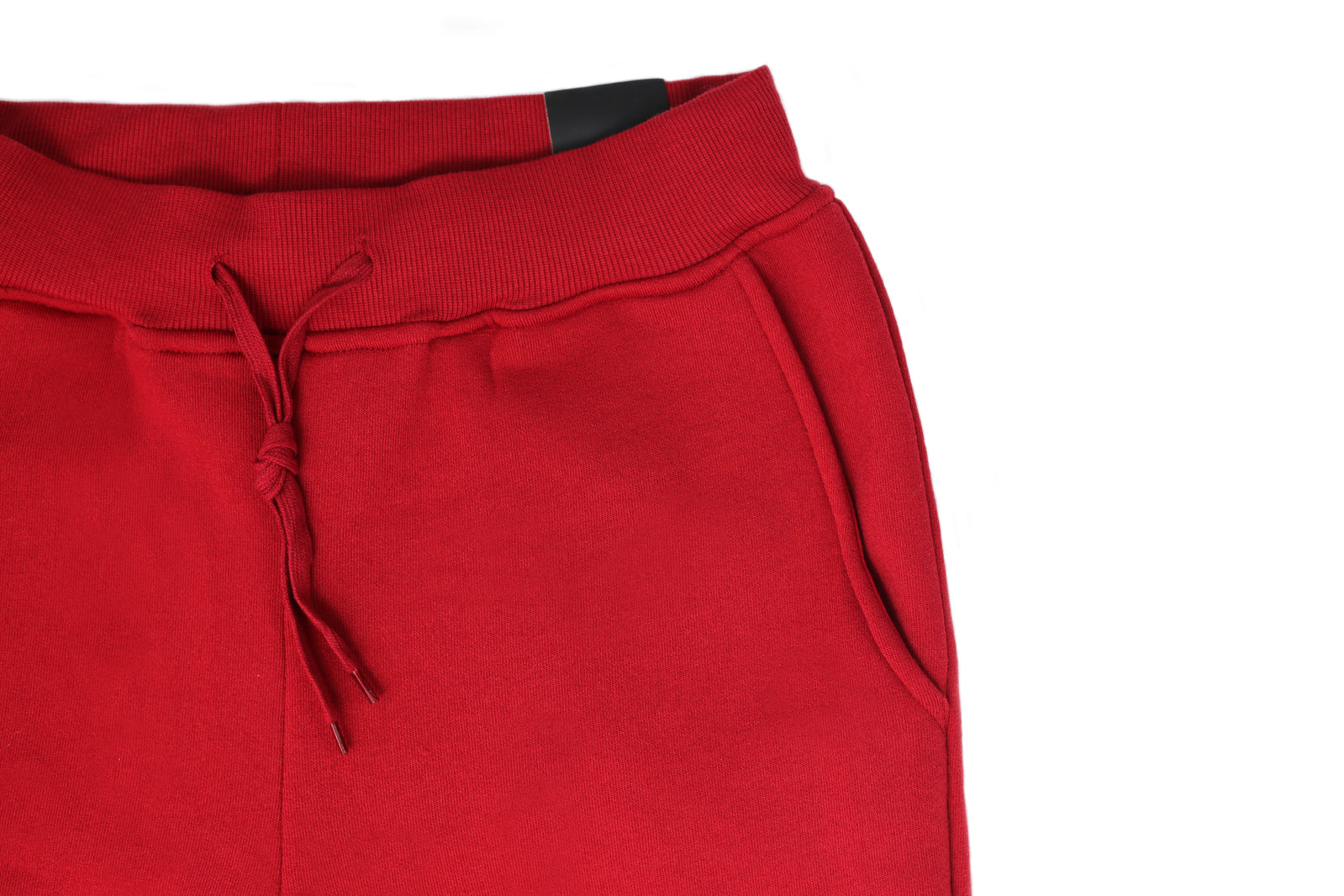 Mens Skinny Track Pants Joggers Trousers Gym Casual Sweat Cuffed Slim Trackies Fleece - Red - 3XL 6